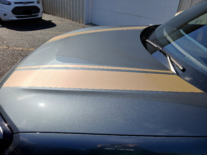 Load image into Gallery viewer, Hood Stripe Decals for 2025 Mini Cooper Sport
