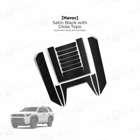 2025+ 4Runner Havoc Hood Scoop Stamp (W/ No Fangs)