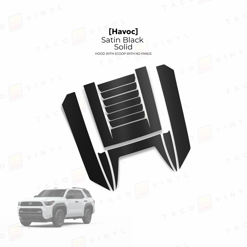 Load image into Gallery viewer, 2025+ 4Runner Havoc Hood Scoop Stamp (W/ No Fangs)
