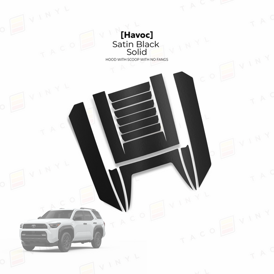 2025+ 4Runner Havoc Hood Scoop Stamp (W/ No Fangs)