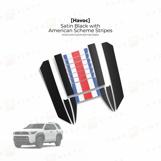2025+ 4Runner Havoc Hood Scoop Stamp (W/ No Fangs)
