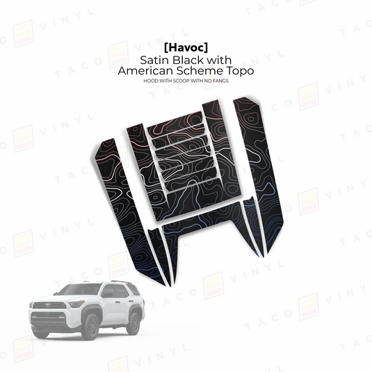 2025+ 4Runner Havoc Hood Scoop Stamp (W/ No Fangs)