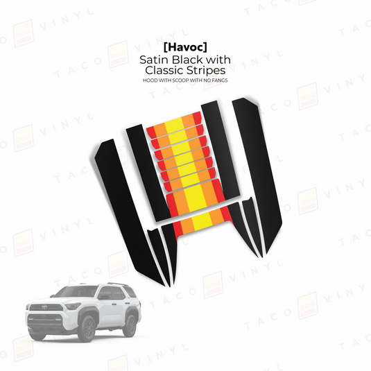 2025+ 4Runner Havoc Hood Scoop Stamp (W/ No Fangs)