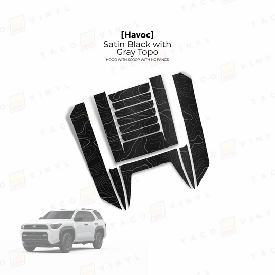2025+ 4Runner Havoc Hood Scoop Stamp (W/ No Fangs)