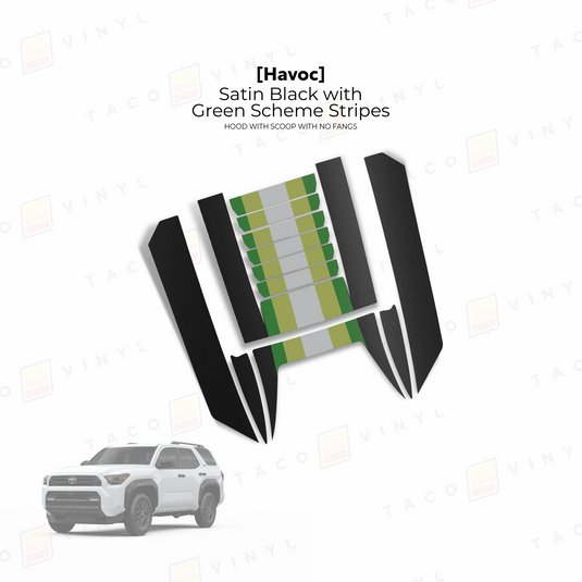 2025+ 4Runner Havoc Hood Scoop Stamp (W/ No Fangs)
