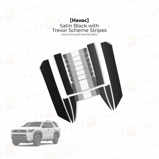 2025+ 4Runner Havoc Hood Scoop Stamp (W/ No Fangs)