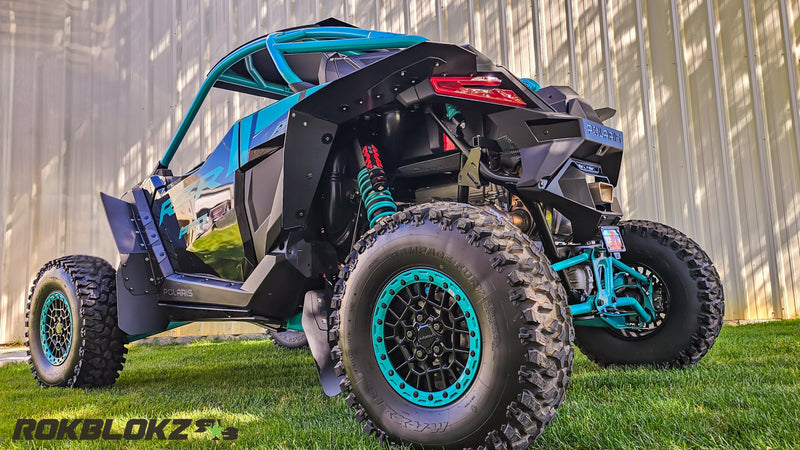 Load image into Gallery viewer, 2025 Polaris RZR Pro R Featuring Rokblokz Fender Kit in Black - Main
