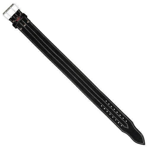Load image into Gallery viewer, MRX Quality Power Weight Lifting Leather Belt 4" Wide Black Heavy Duty All Sizes
