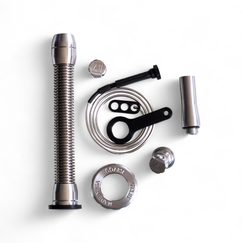 Load image into Gallery viewer, All-Metal Coarse Thread Spout Kit
