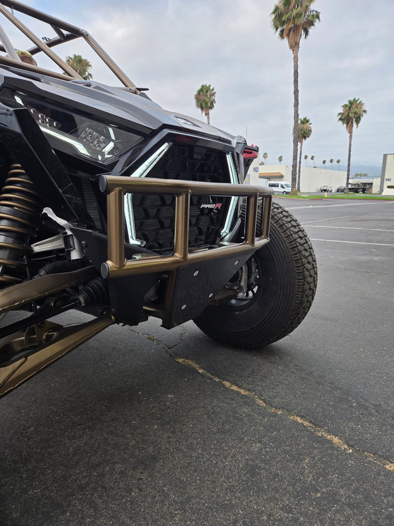 Load image into Gallery viewer, UTV Speed Polaris Pro R Baja Front Bumper
