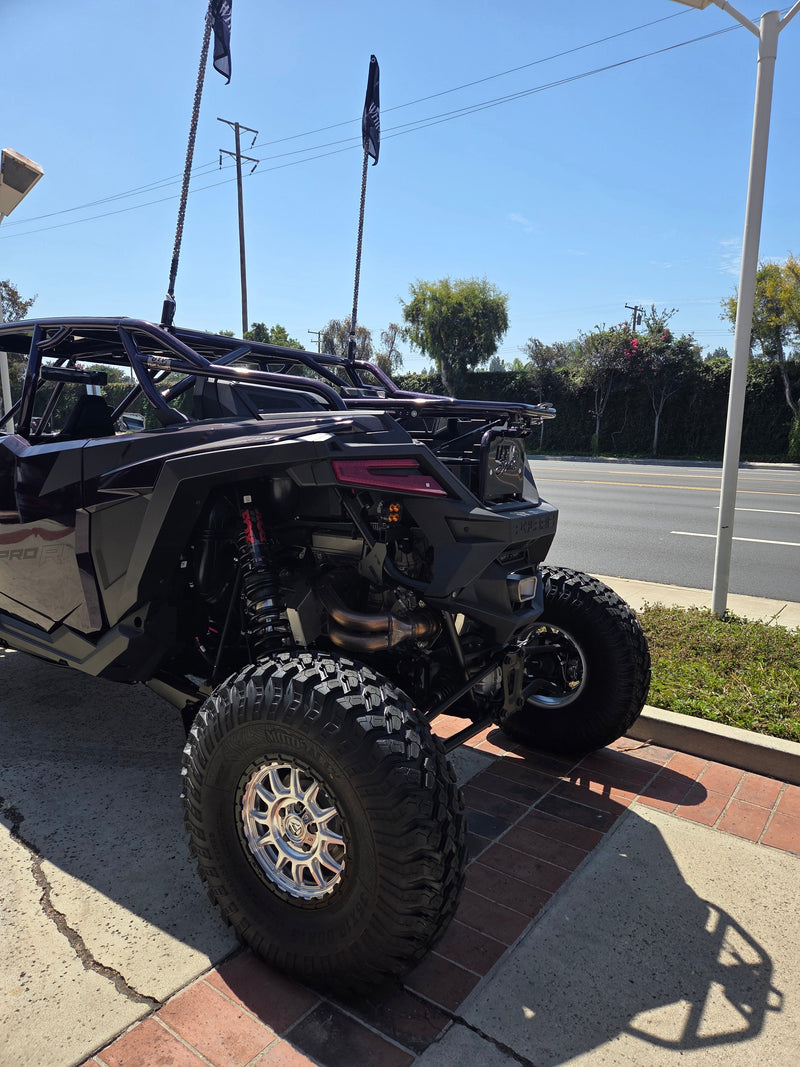 Load image into Gallery viewer, Tire Carrier with shocks for the Polaris Pro R by UTV Speed
