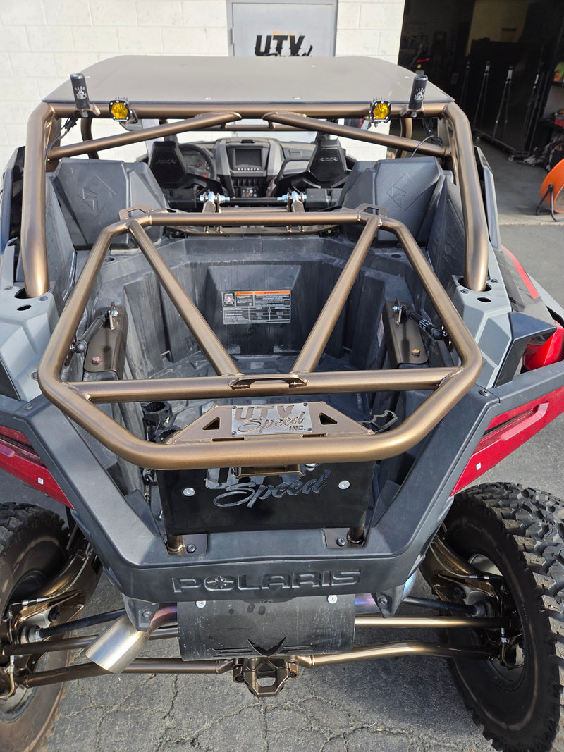 Load image into Gallery viewer, Tire Carrier with shocks for the Polaris Pro R by UTV Speed
