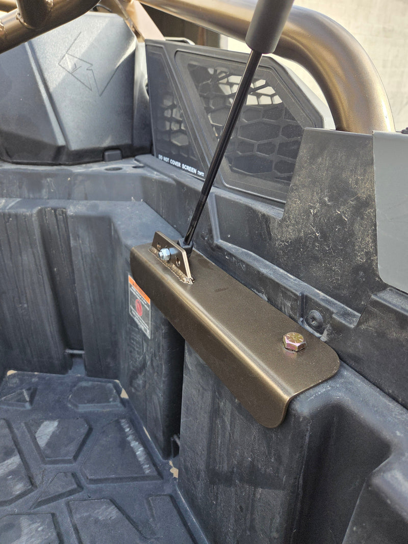 Load image into Gallery viewer, Tire Carrier with shocks for the Polaris Pro R by UTV Speed
