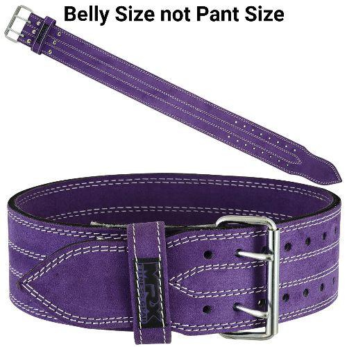Load image into Gallery viewer, MRX Powerlifting Belts Gym Workout Leather Belt 4" Wide Unisex 10mm
