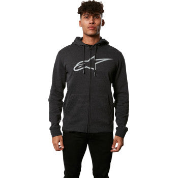 ALPINESTARS Ageless ll Zip Hoodie - Charcoal/Gray - 2XL 1038530521772XL