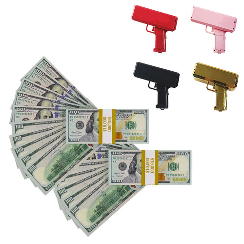 $20,000 New Series Stacks with Money Gun