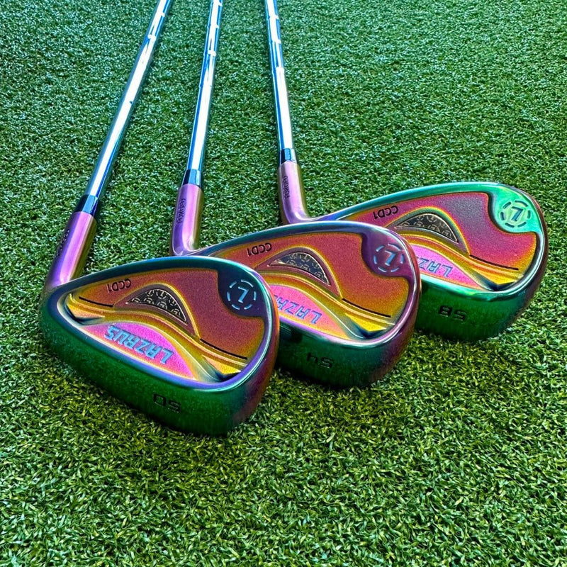 Load image into Gallery viewer, Lazrus Golf Cavity Back Wedges Set Or Individual - Forged 52°, 56°, 60° or 50°, 54°, 58°
