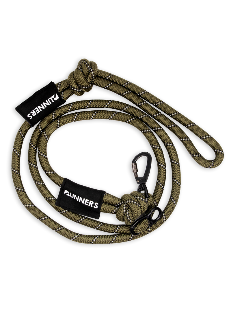 Load image into Gallery viewer, Army Green Running Hands-Free Dog Leash
