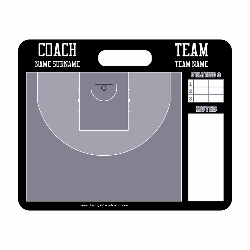 Load image into Gallery viewer, Custom 3x3 Basketball Coaching Board 11.4 x 9.4 in (Magnetic)
