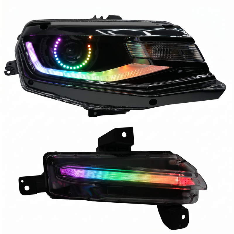 Load image into Gallery viewer, Chevrolet Camaro Flow Series Multicolor DRL Boards (2016-2018)
