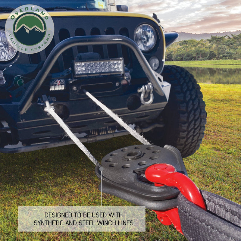 Load image into Gallery viewer, OVS Heavy Duty Snatch Block
