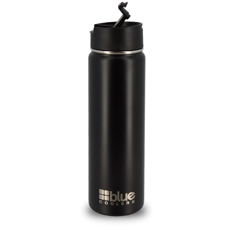 Load image into Gallery viewer, Drinkware - 20 oz. Steel Double-wall Vacuum Insulated Flask (Snap Top Lid)
