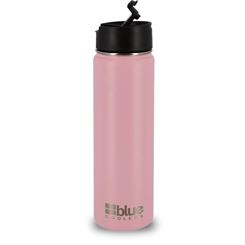 Load image into Gallery viewer, Drinkware - 20 oz. Steel Double-wall Vacuum Insulated Flask (Snap Top Lid)

