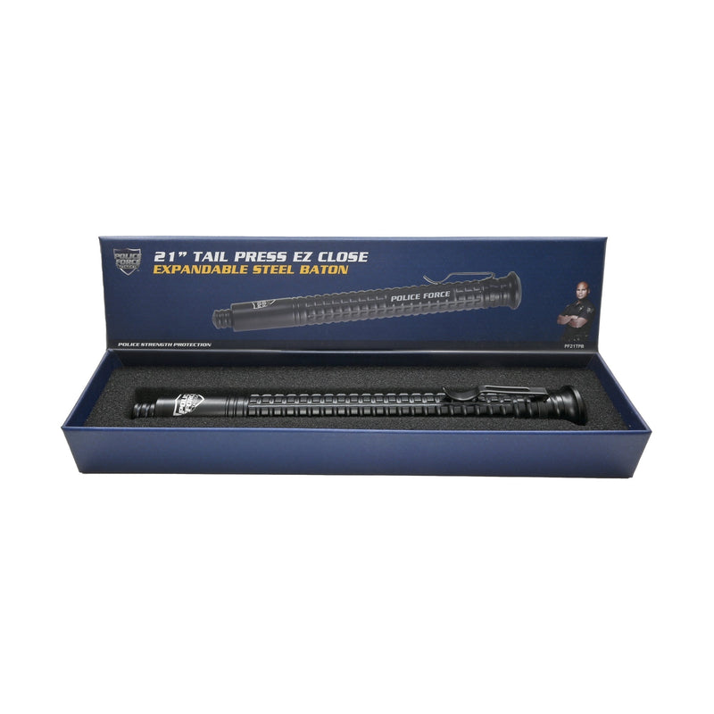 Load image into Gallery viewer, 21&quot; Tail Press EZ Close Baton
