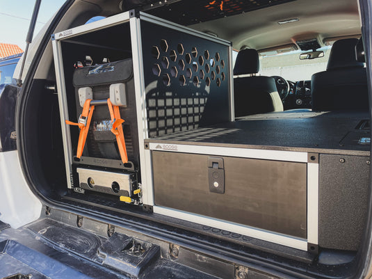 Toyota 4Runner 2010-2024 5th Gen. - Single Drawer Module with Fitted Top Plate - 22-3/16"W x 10"H x 36"D