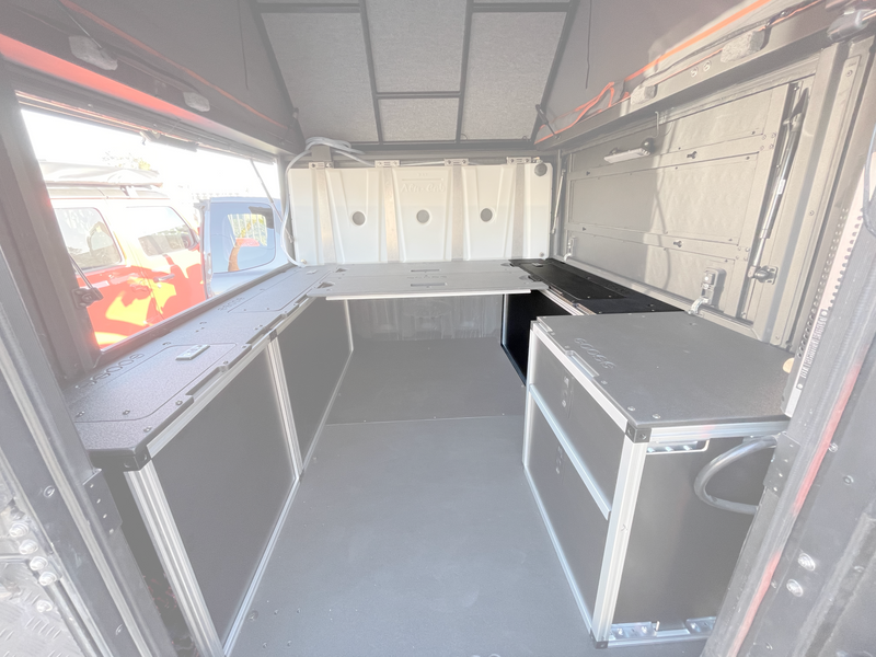 Load image into Gallery viewer, Alu-Cab Canopy Camper V2 - Ford Ranger 2019-2023 4th Gen. - Front Utility Module - 6' Bed
