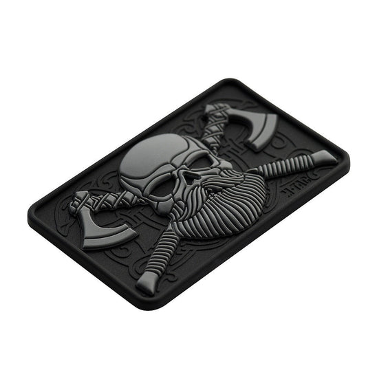 M-Tac Bearded Skull with Axes 3D PVC