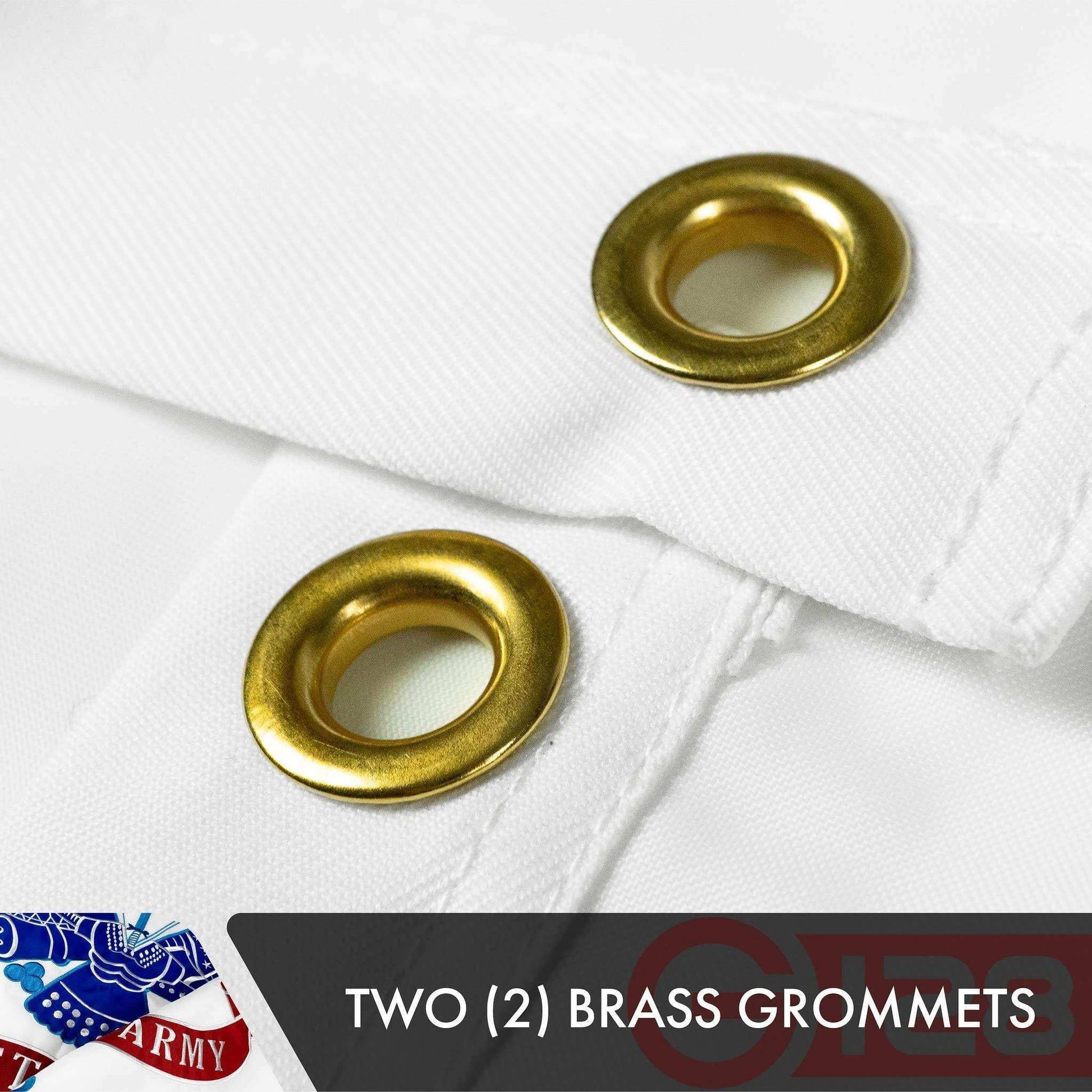 US Army Flag | 3x5 Ft | Double ToughWeave Series Double Sided Embroidered 210D Polyester | Military Flag Embroidered Design Indoor Outdoor Brass Grommets Heavy Duty 3 ply - Skoutley Outdoors LLC