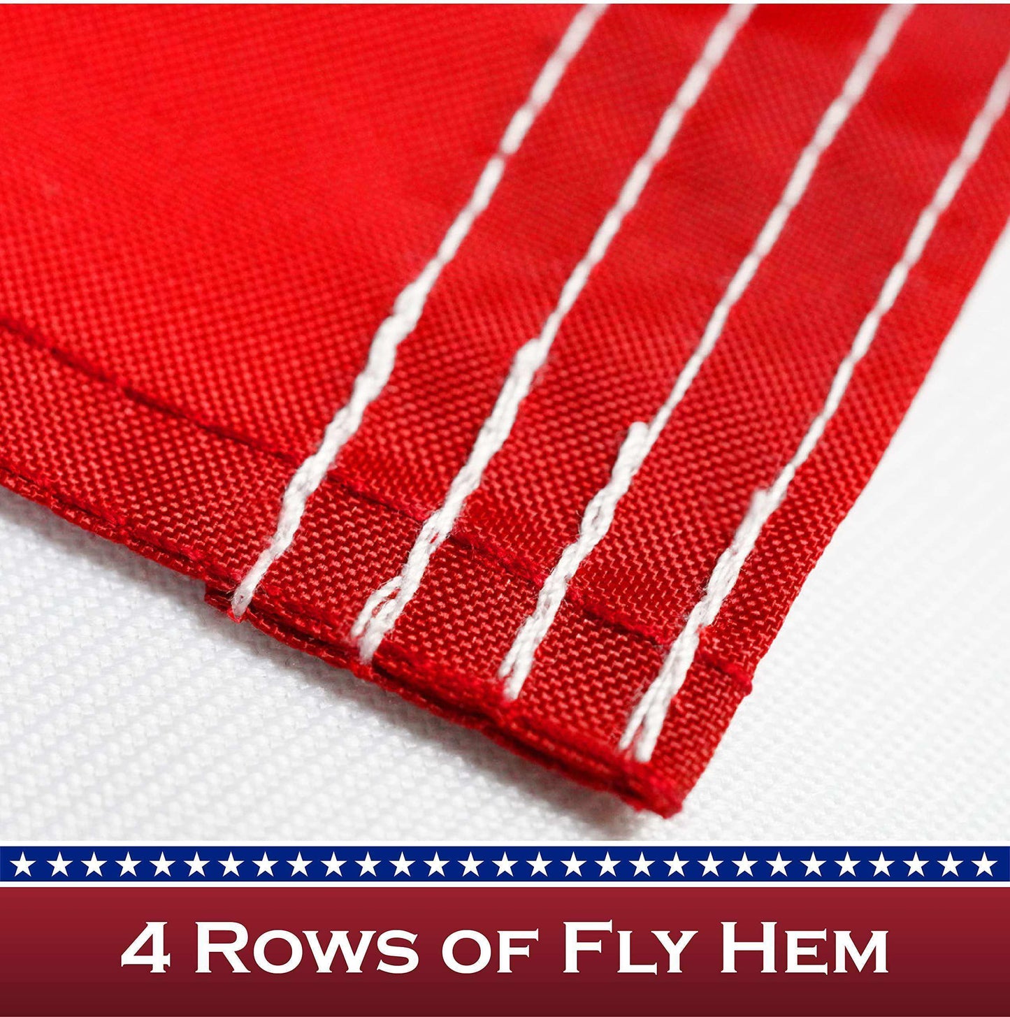 American USA Flag | 3x5 Ft | ToughWeave Series Pole Sleeve Embroidered 210D Polyester | Country Flag Embroidered Stars Sewn Stripes Indoor Outdoor NO Flagpole Included - Skoutley Outdoors LLC