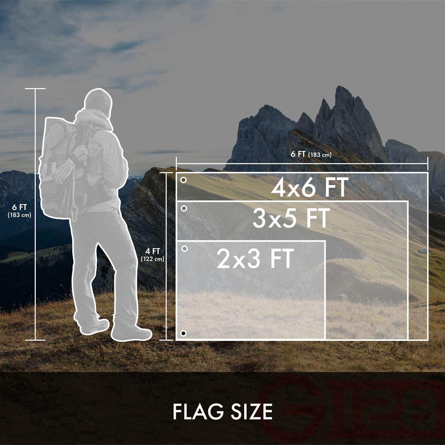 POW MIA Flag | 3x5 Ft | Double ToughWeave Series Double Sided Embroidered 210D Polyester | Embroidered Design Indoor Outdoor Brass Grommets Heavy Duty 2 ply - Skoutley Outdoors LLC