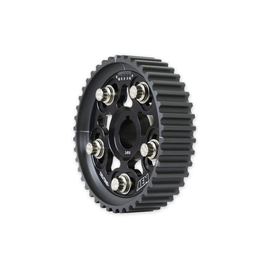 AEM Electronics Tru-Time Cam Gear Black 5-Bolt Honda B Series