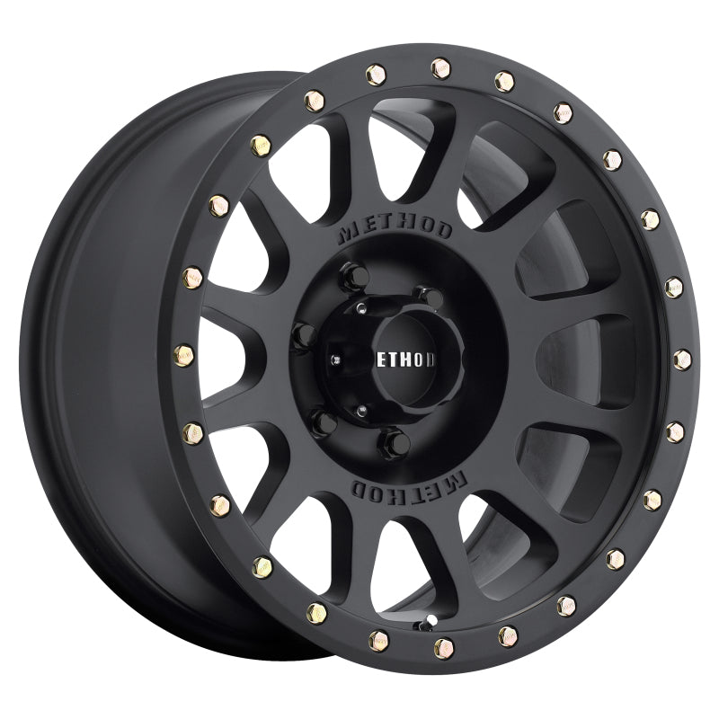 Load image into Gallery viewer, Method MR305 NV 20x10 -18mm Offset 6x135 94mm CB Matte Black Wheel
