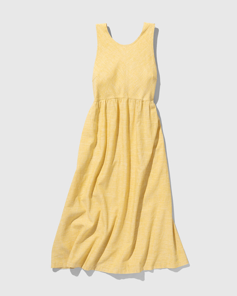 Load image into Gallery viewer, SoftHemp™ Chambray Midi Dress
