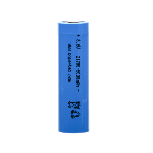 5000 mAh Lithium-ion 21700 Rechargeable Battery