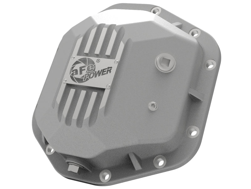 Load image into Gallery viewer, aFe 97-18 Jeep Wrangler TJ/JK Dana 44 Street Series Differential Cover w/ Machined Fins - Raw
