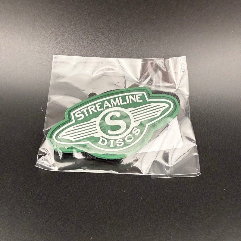 Load image into Gallery viewer, Streamline Wings PVC Patch (Hook N Loop Backside)
