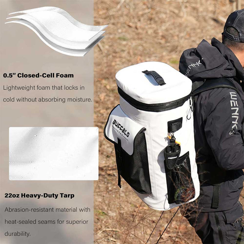 Load image into Gallery viewer, 21QT Fish Cooler Backpack, Fish Kill Bag
