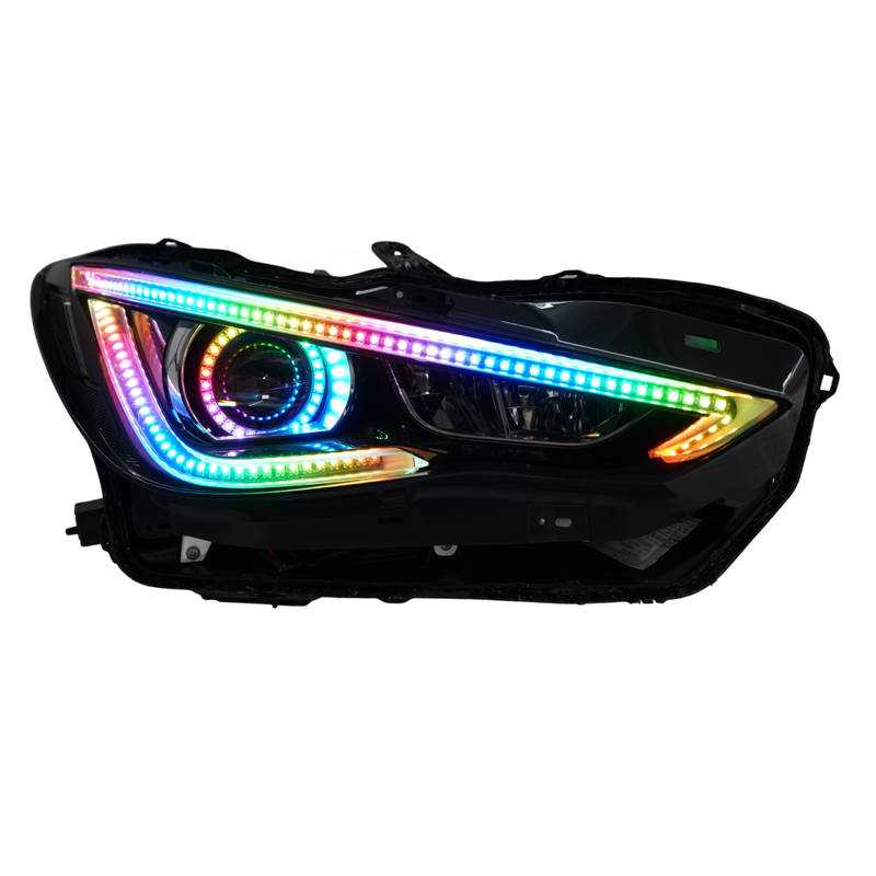 Load image into Gallery viewer, Infiniti Q60 Multicolor Flow DRL Boards (2016-2022)
