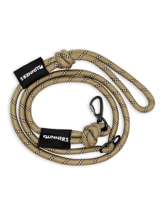 Olive Green Running Hands-Free Dog Leash