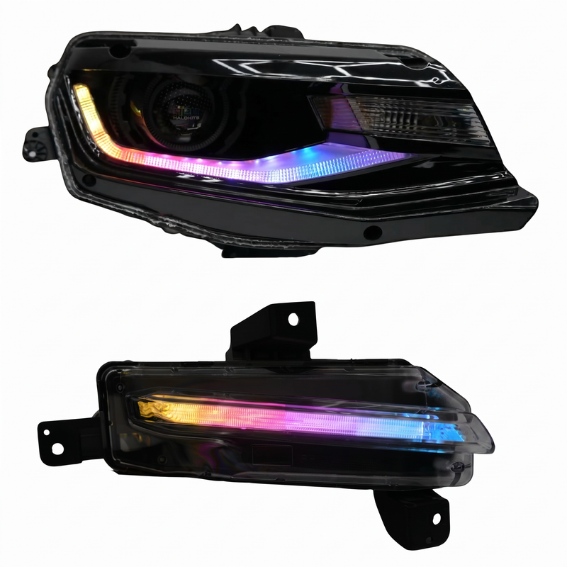 Load image into Gallery viewer, Chevrolet Camaro Flow Series Multicolor DRL Boards (2016-2018)
