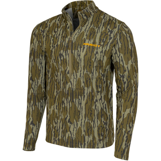 Muddy TRX Lightweight Quarter Zip Mossy Oak Bottomland Medium
