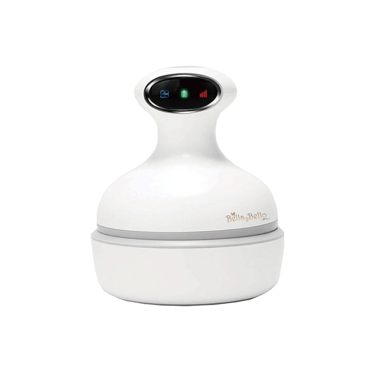 Load image into Gallery viewer, Bella2Bello Armona Electric 3D Vibrating Scalp Head &amp; Body Massager (White) 10386
