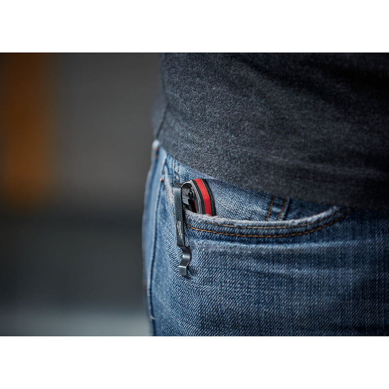 Load image into Gallery viewer, Milwaukee 48-22-1999 3.5 in. HARDLINE™ Smooth Recurve Drop Point Blade Pocket Knife
