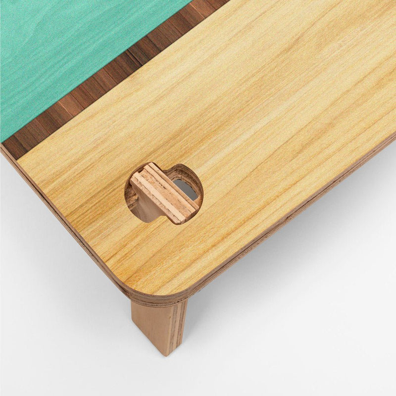 Load image into Gallery viewer, 22-in × 31-in Wood Travel Cornhole Boards Set | Weekender Collection
