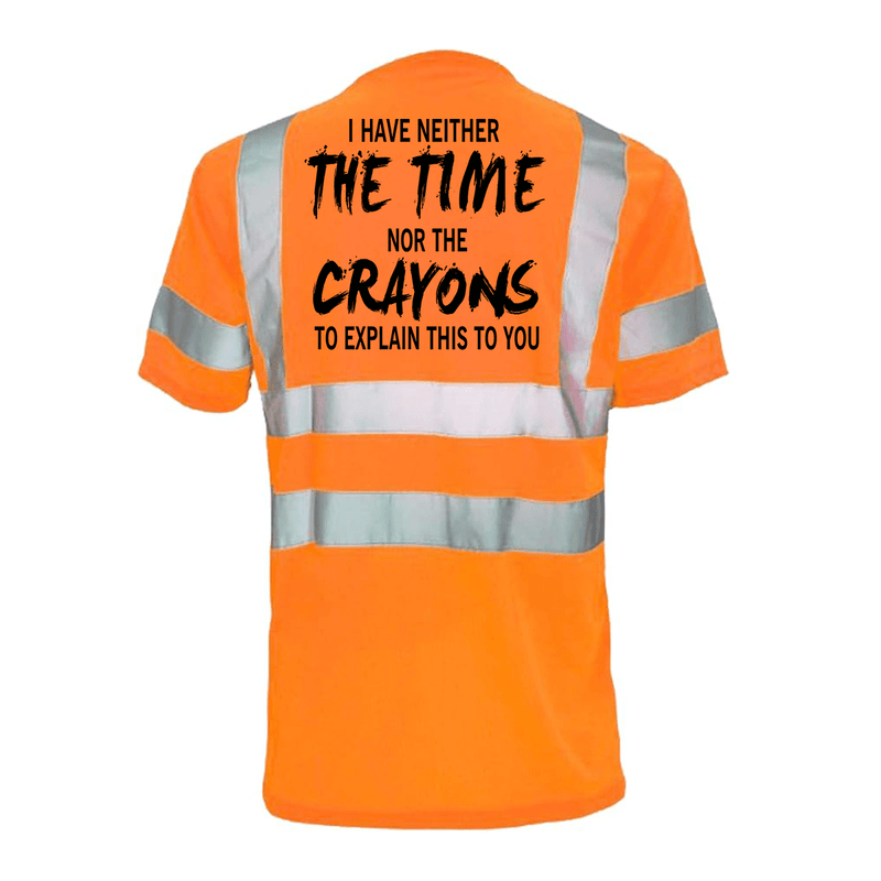 Load image into Gallery viewer, Crayons - Reflective Safety T-Shirt
