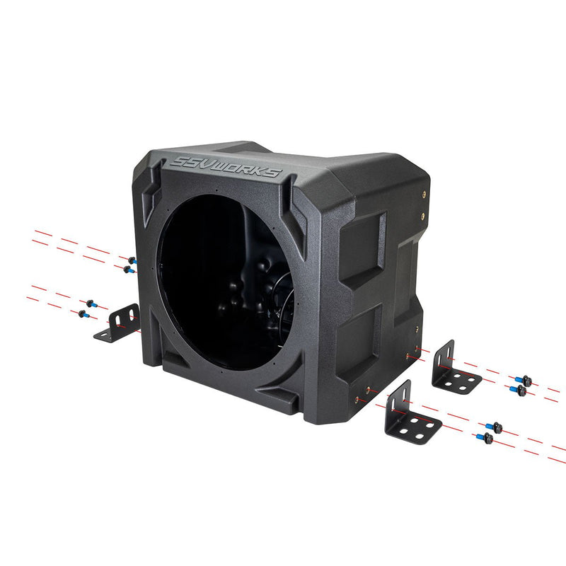 Load image into Gallery viewer, 10" Universal Sub Box Enclosure
